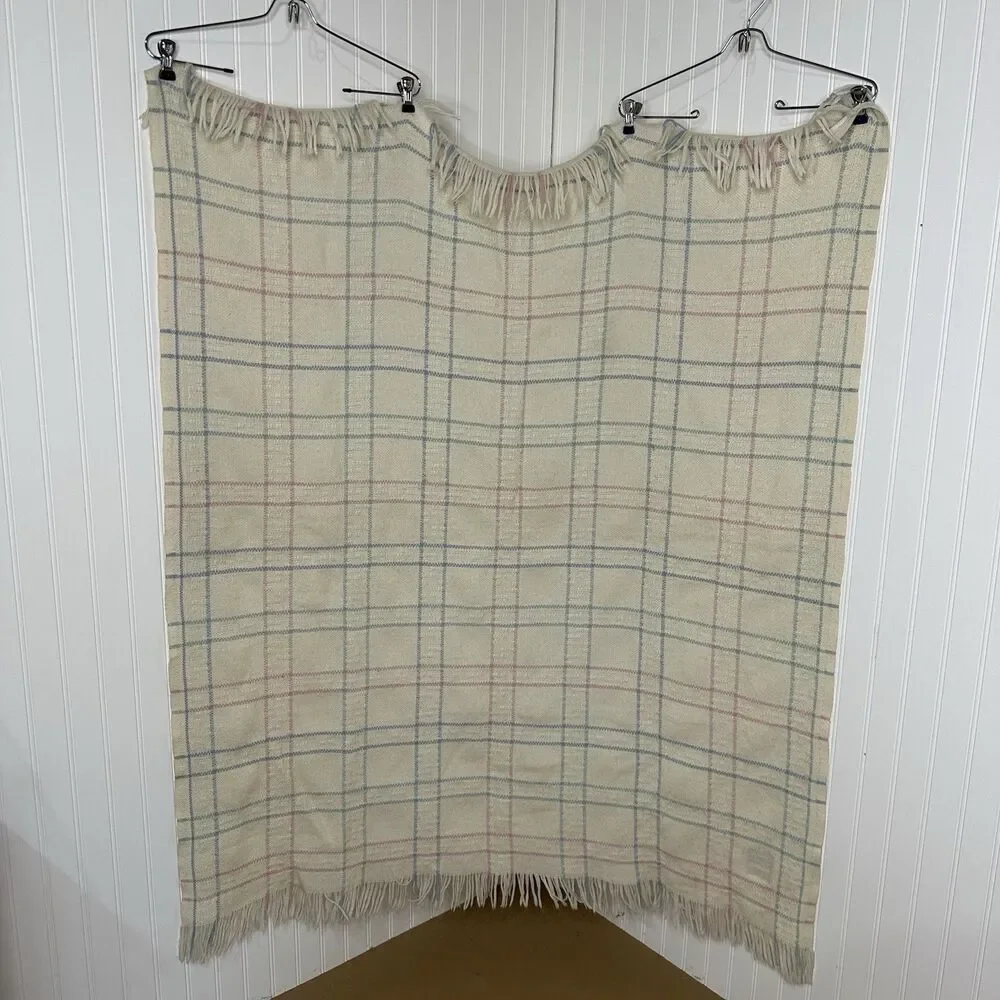 Vtg‎ Faribo Woolen Mill Throw Blanket 45x56